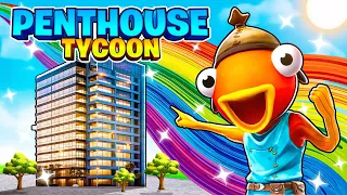 GUIDE PENTHOUSE TYCOON MAP FORTNITE CREATIVE - MAGICAL STAIRS, KEYCARDS, REBIRTH, 100% COMPLETED