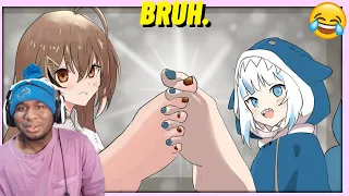 Reacting to The Gura x Mumei Experience [HOLOLIVE] BRUH...