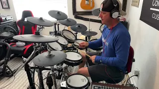 Easy Lover, Phil Collins & Phillip Bailey. Drum Cover