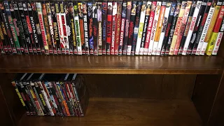 Code Red Blu Ray DVD Collection Overview Shelf Four, Horror, Cult, Exploitation, Out of Print