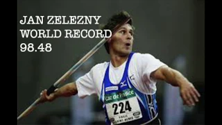 Javelin World Record |Jan Zelezny 98.48|