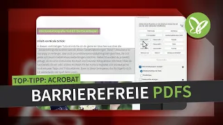 Top-Tipp in Acrobat: Barrierefreie PDFs mit wenigen Klicks
