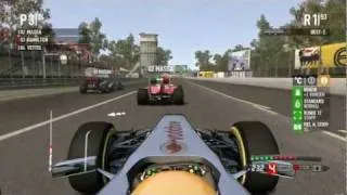 F1 2011 - Gameplay Monza | German | Full - HD