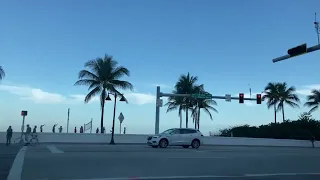 4K Driving thru Sunrise blvd to Fort Lauderdale Beach #travel #drivingvideos #shorts #florida #fla