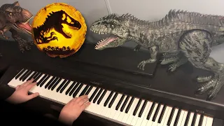 Giganotosaurus VS T-Rex Battle Royale (Piano) Jurassic World Dominion