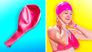 Unusual BALLOON Hacks You Can Use In Daily Life || Magic Tricks by 5-Minute DECOR!