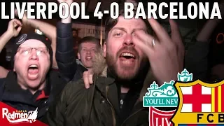 Liverpool v Barcelona 4-0 | Free-For-All Fan Cam