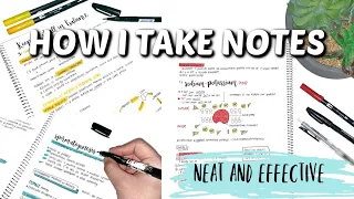 How to take Neat and Effective Notes!