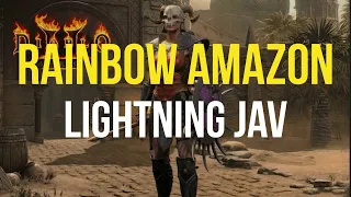 [Pt Nightmare] Diablo 2 - Rainbow Amazon - Lightning Javazon