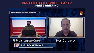 PNP chief Eleazar hold press briefing | Thursday, May 27
