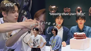 yeonjun and beomgyu being an annoying duo