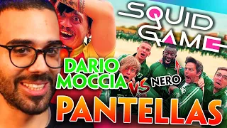 Dario Moccia Reagisce a SQUID GAME dei PANTELLAS parodia UFFICIALE TRASH