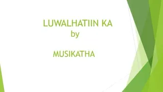 Luwalhatiin Ka by Musikatha Lyrics & Chords