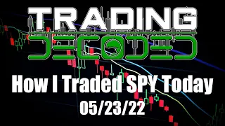 How I Traded SPY Today 05-23-22