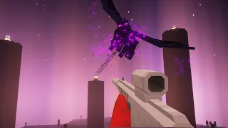 Beating the Ender Dragon Exactly as Mojang Intended (with an Assault Rifle)