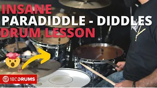 Insane Paradiddle-Diddles Drum Lesson!