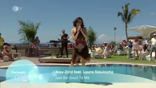Alex Zind feat. Laura Stavinoha - Just Be Good To Me- ZDF-Fernsehgarten On Tour 21.04.2019