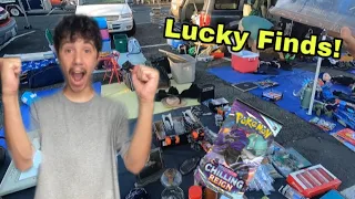 Picking The Flea Market for Treasure! Lucky Pull from Pokémon Pack Finally?!