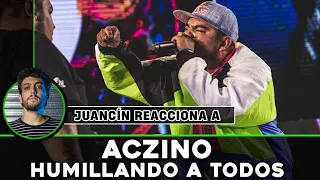 ¡JUANCÍN REACCIONA a ACZINO HUMILLANDO A TODOS!