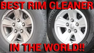 BEST RIM CLEANER IN THE WORLD! --And FREE