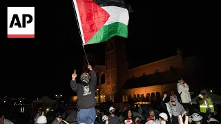 Tension grows on UCLA campus as police order dispersal of pro-Palestinian protesters