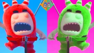 Oddbods compilation, Oddbods learn colours and sports #10 - 奇宝萌兵 第三季 | Funny Cartoon For Kids