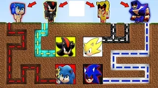 ВЫБЕРИ ПРАВИЛЬНЫЙ ЛАБИРИНТ СОНИК МУТАНТ ПРОТИВ EXE В КИНО СЕКРЕТНАЯ БАЗА SONIC 100% ТРОЛЛИНГ ЛОВУШКА