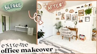 Building the PERFECT Pinterest Dream Office!! *CRAZY TRANSFORMATION*