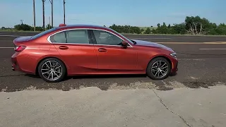 AWE Exhaust on 2022 BMW 330i with catted AA downpipe.