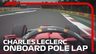 Charles Leclerc's Onboard Pole Lap | 2019 Mexican Grand Prix | Pirelli