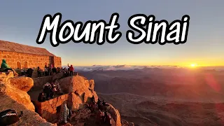 Mount Sinai Egypt Mountain of Moses & St Catherine's Monastery 🌅 Overnight Breathtaking Sunrise Tour