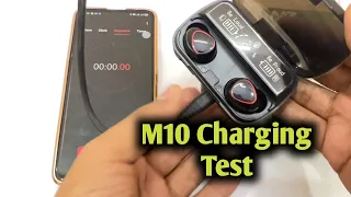 M10 earbuds charging Test Live with proof lene se pehle Video dekho