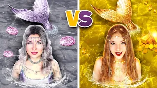 Sirène d’Or vs Sirène d’Argent ! Qui sortira avec le populaire de l'école ?