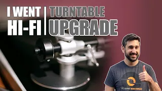 I UPGRADED TO A $1600 TURNTABLE!!! | RECORD PLAYER SETUP