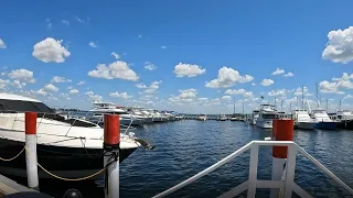 Fishermen's Village Waterfront Dining and Marina Punta Gorda Florida (4K)