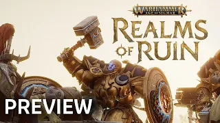 Warhammer Age of Sigmar: Realms of Ruin Hands-On | Gamescom 2023