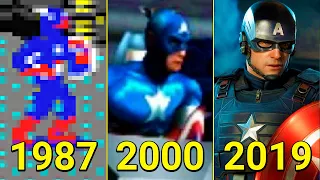 Evolution of Captain America in Games 1987-2020