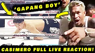 BREAKING: CASIMERO LIVE FULL REACTION SA PAGBAGSAK NI INOUE! NATUWA MINURA SI INOUE 'PATAY KA SAKIN'