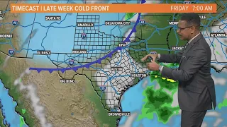 DFW Weather: Warmer temps Tuesday ahead of next cold front