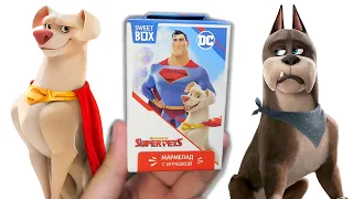 Собаки Супермена и Бэтмена! Суперпитомцы SWEET BOX вся коллекция DC League of Super Pets