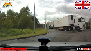 KIA DRIVER NOT HAPPY BECAUSE I ALLOWED AN HGV DRIVER OUT