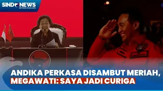 Momen Megawati Heran Andika Perkasa Disambut Meriah, Wah Banyak Fansnya