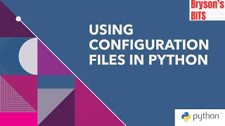 Configuration files in python