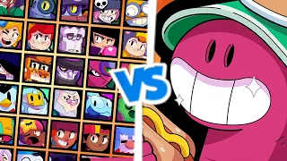 NOVO BRAWLER DOUG 1V1 CONTRA TODOS OS BRAWLERS! DOUG VS TODOS OS BRAWLERS! BRAWL STARS