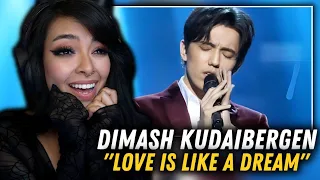 I GOT DIMASHED!! | Dimash Kudaibergen  "Love is Like A Dream" | FIRST TIME REACTION