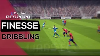 FINESSE DRIBBLE TUTORIAL | PES2020 Mobile