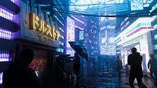 How to make this Cyberpunk Scene In Blender