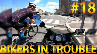 BIKERS IN TROUBLE! - MOTORCYCLE CRASHES AND SAVES - BEST AND BRUTAL MOTORCYCLE CRASHES - 2020 |#18|