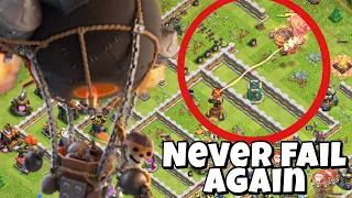 Rocket Balloons at TH12 is Unstoppable in Clash of Clans