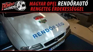 Totalcar Erőmérő: A Hungarian police Astra with a lot of interesting details